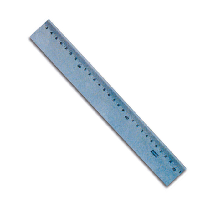 Righe rigide millimetrate in acciaio inox