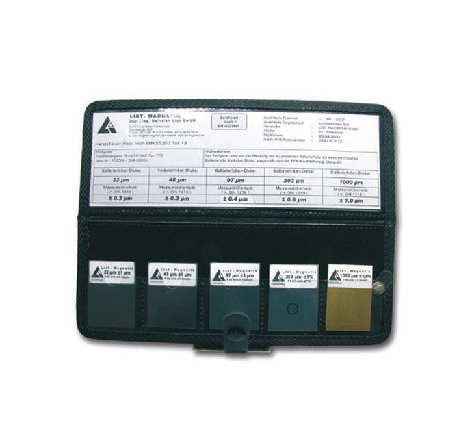 Spessori di riferimento