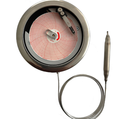 REGISTRATORI CIRCOLARI E TAMBURO PER PRESSIONI-TEMPERATURE-UMIDITA'